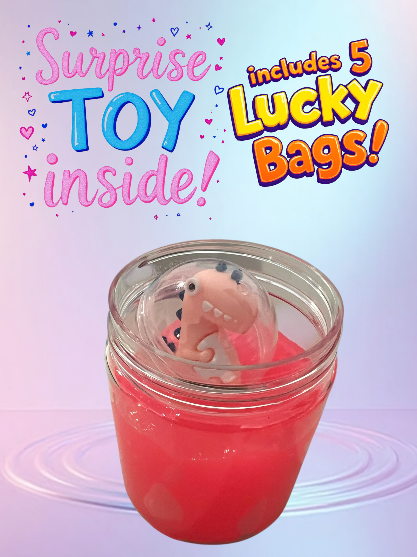 Surpise Toy Slime Bundle! Includes 5 Lucky Bags!