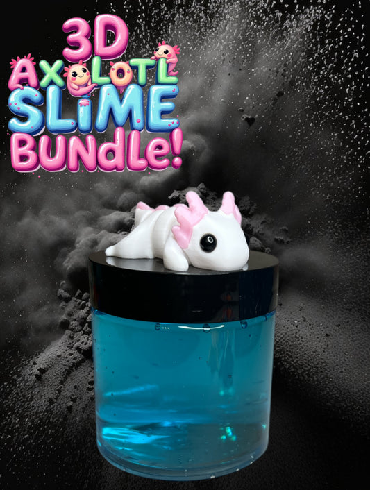 3D Axolotl Slime Bundle!