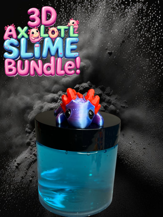 3D Axolotl Slime Bundle!