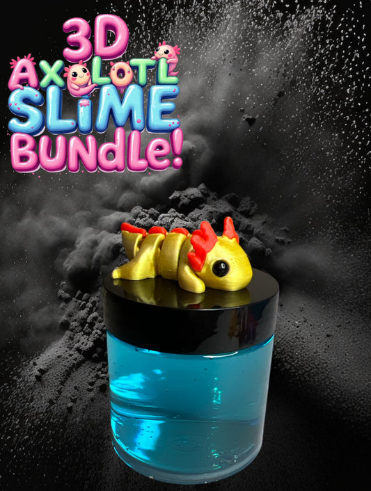 3D Axolotl Slime Bundle!