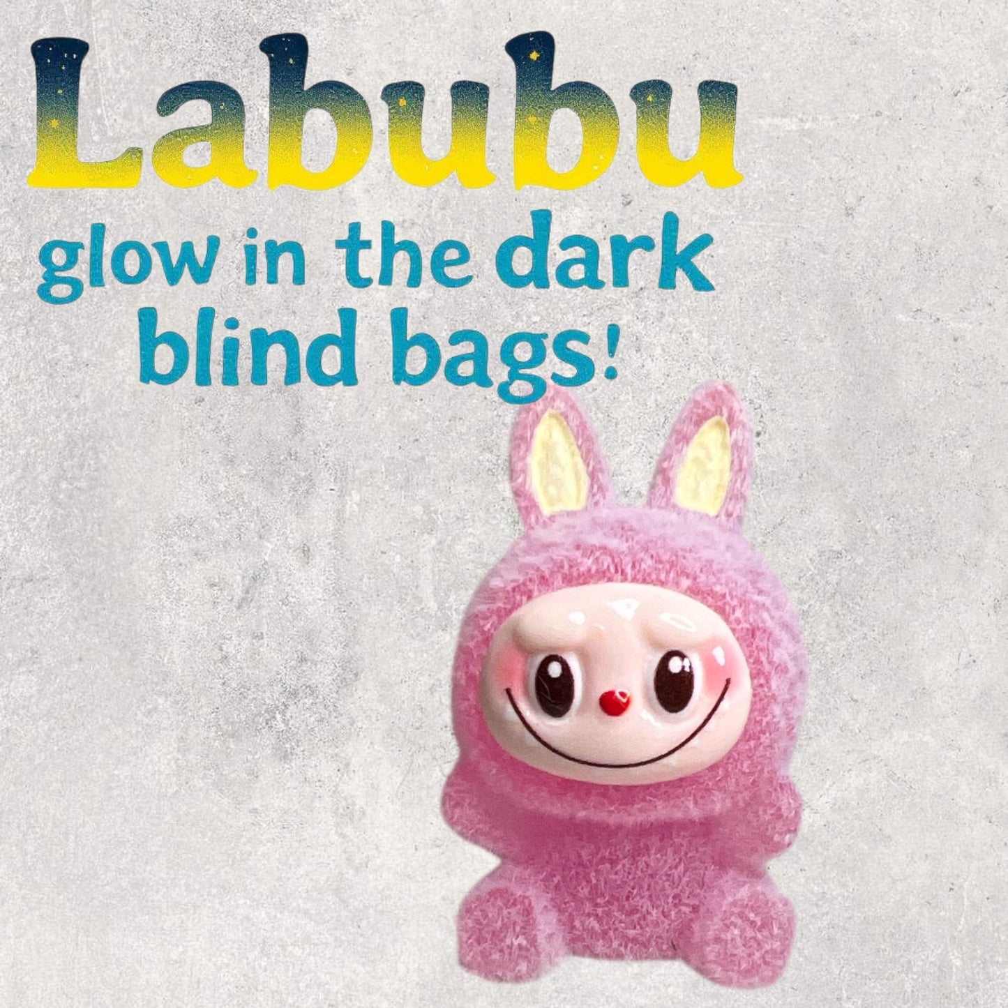 Glow in the dark Labubu blind bags #1