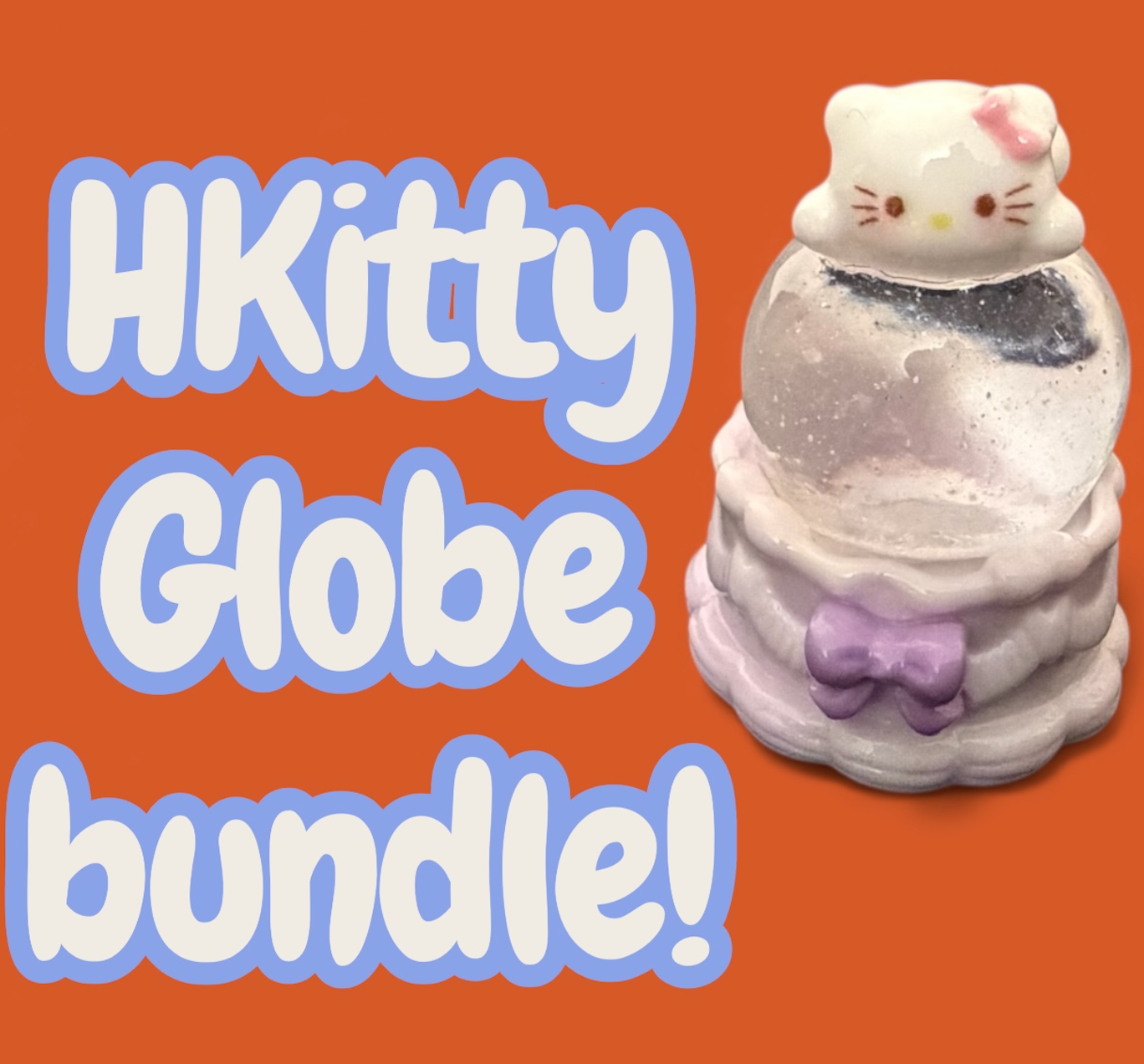 Hello Kitty Globe Slime Bundle! Purple